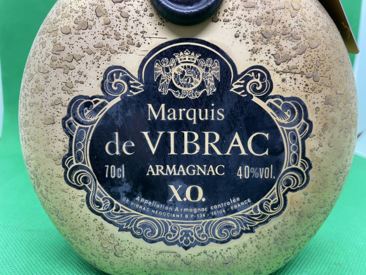 Marquis de XO Armagnac Vibrac ブランデー 46% - De for Yahoo price