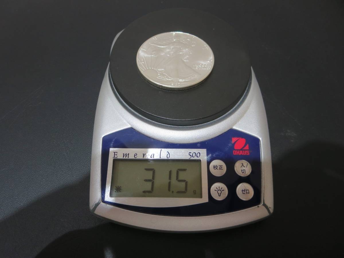 27457 1987年 アメリカ イーグル ウォーキングリバティ 1ドル 銀貨 1oz