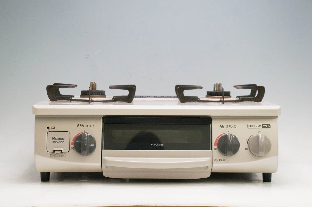 保証書付き】リンナイ プロパンガス 左強火