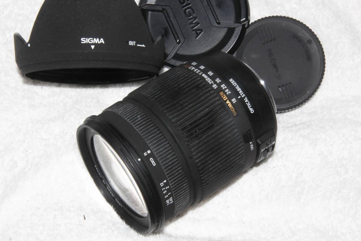 DC F3.5-6.3 OS 18-250mm HSM MACRO シグマ SIGMA 一眼 HSMニコン用 シグマ
