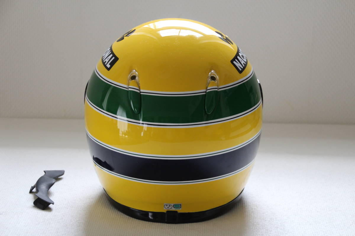 SHOEI Z-3塗装品 ヘルメット アイルトン セナ グリーン内装 1991年 