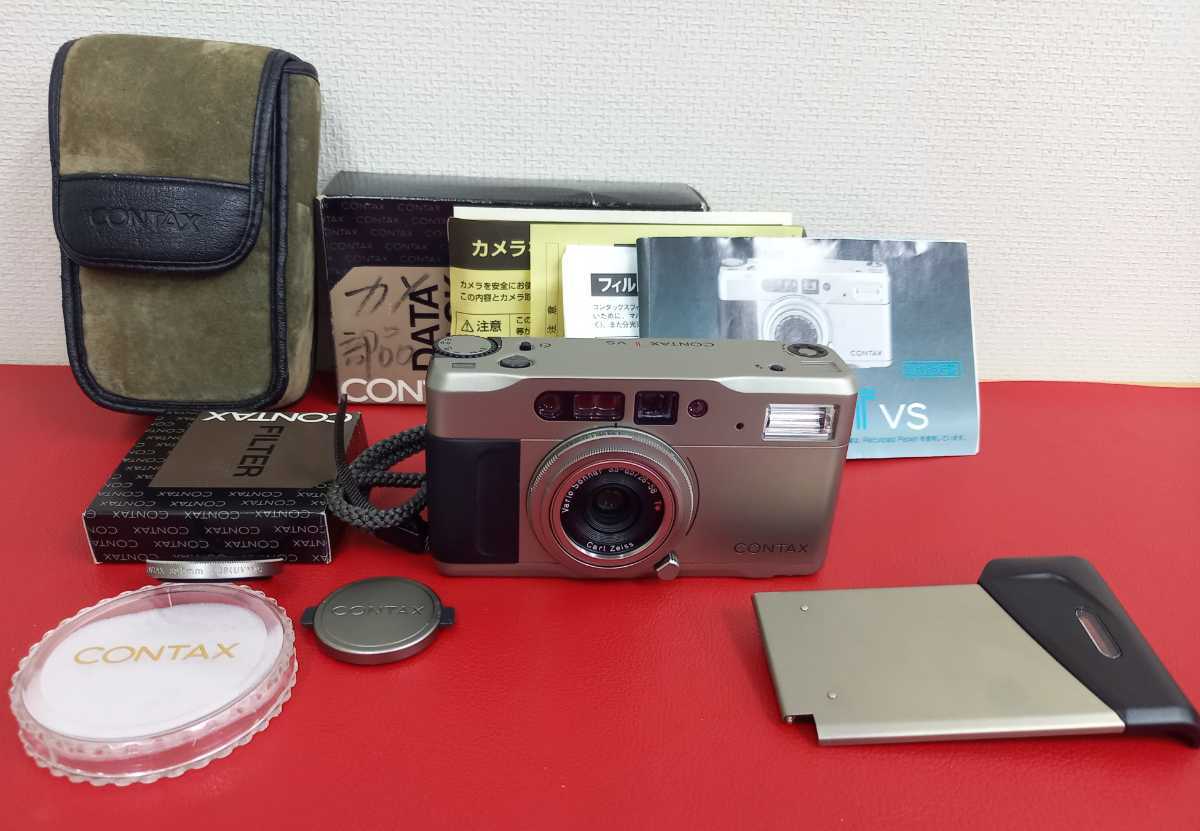 TVS コンタックス CONTAX コンパクトフィルムカメラ : フィルムカメラ