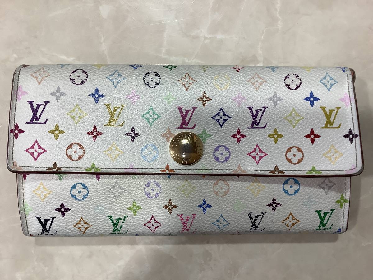 1円〜 ルイヴィトン LOUIS VUITTON 長財布 M60272 ポルトフォイユサラ 