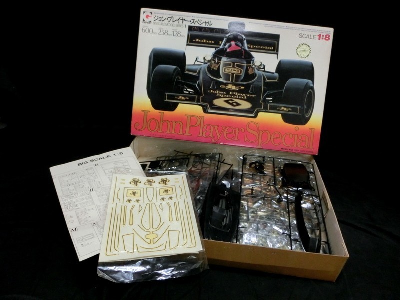 1/8 ジョン プレイヤー スペシャル プラモデル 永大 ビッグスケール