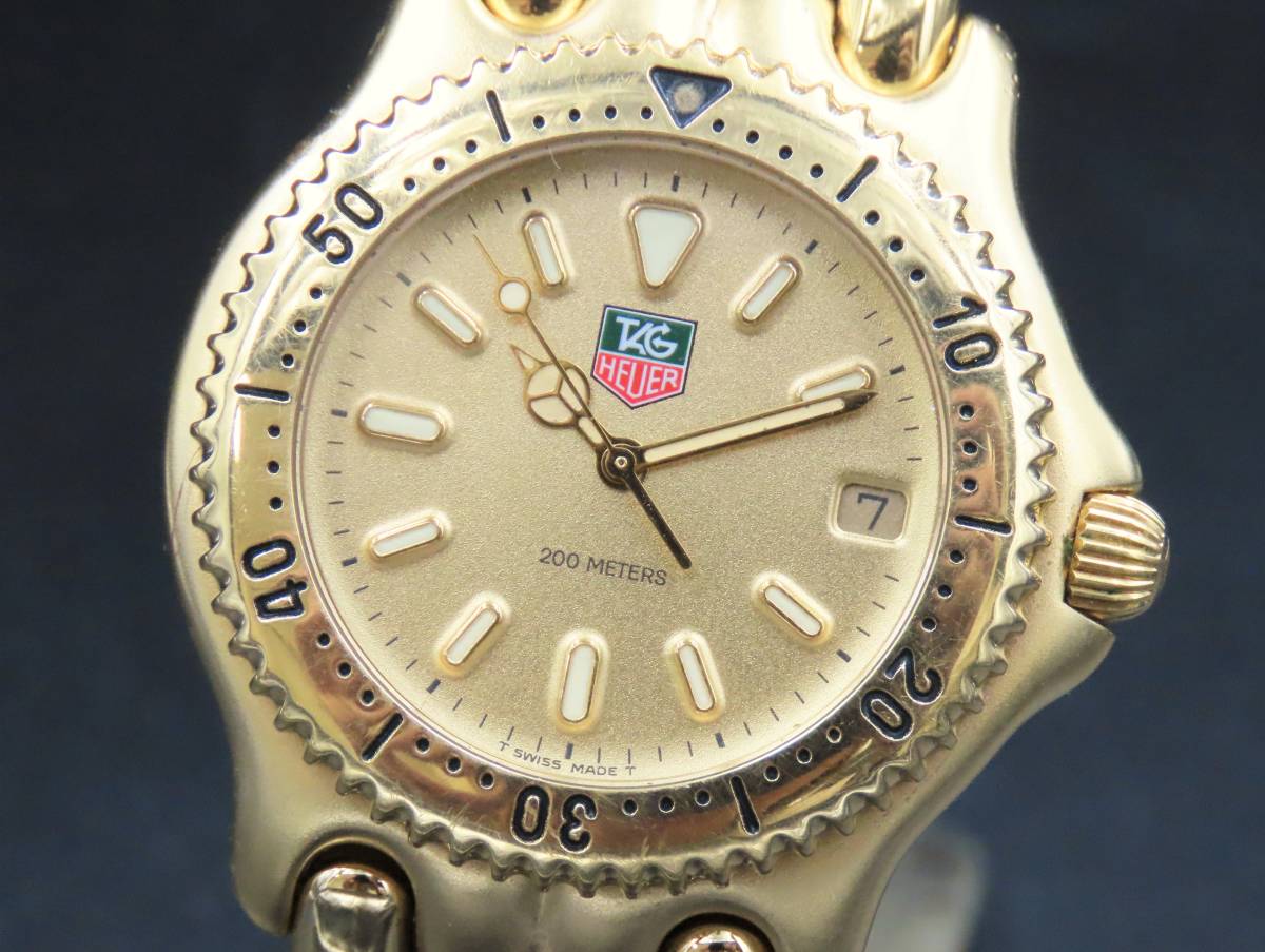 1円～! 稼動品☆正規品 TAGHEUER タグホイヤー S94.406C セルシリーズ 