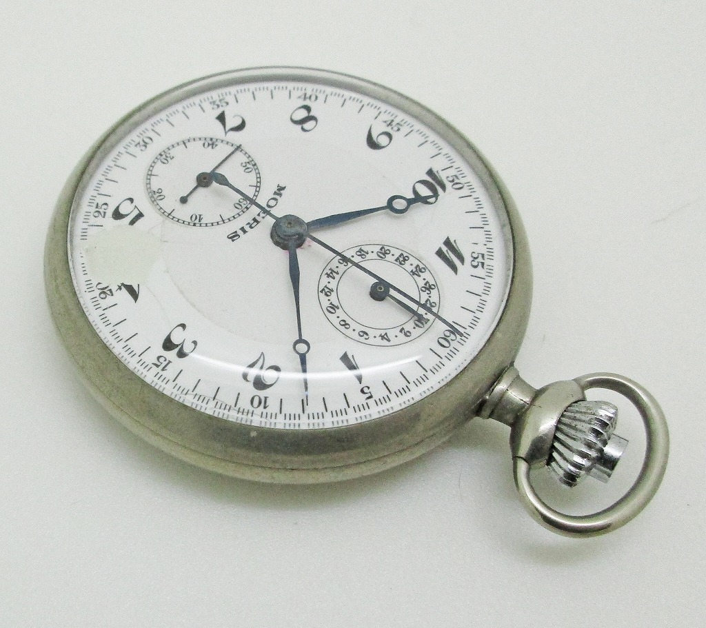 Zenith ゼニス 鉄道時計 「鉄道省」刻印 東京鉄道局 国鉄 稼働品 懐中時計