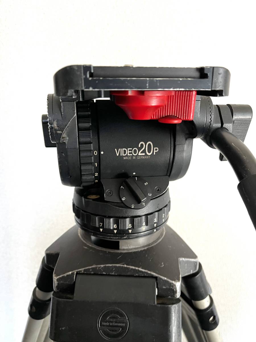 Sachtler VIDEO 20P アルミ2段 三脚 100mmボール ザハトラー video20p 