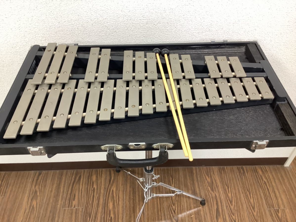 YAMAHA グロッケン YG-50B 鉄琴 ヤマハ 立演スタンド YGS-60 取扱説明 