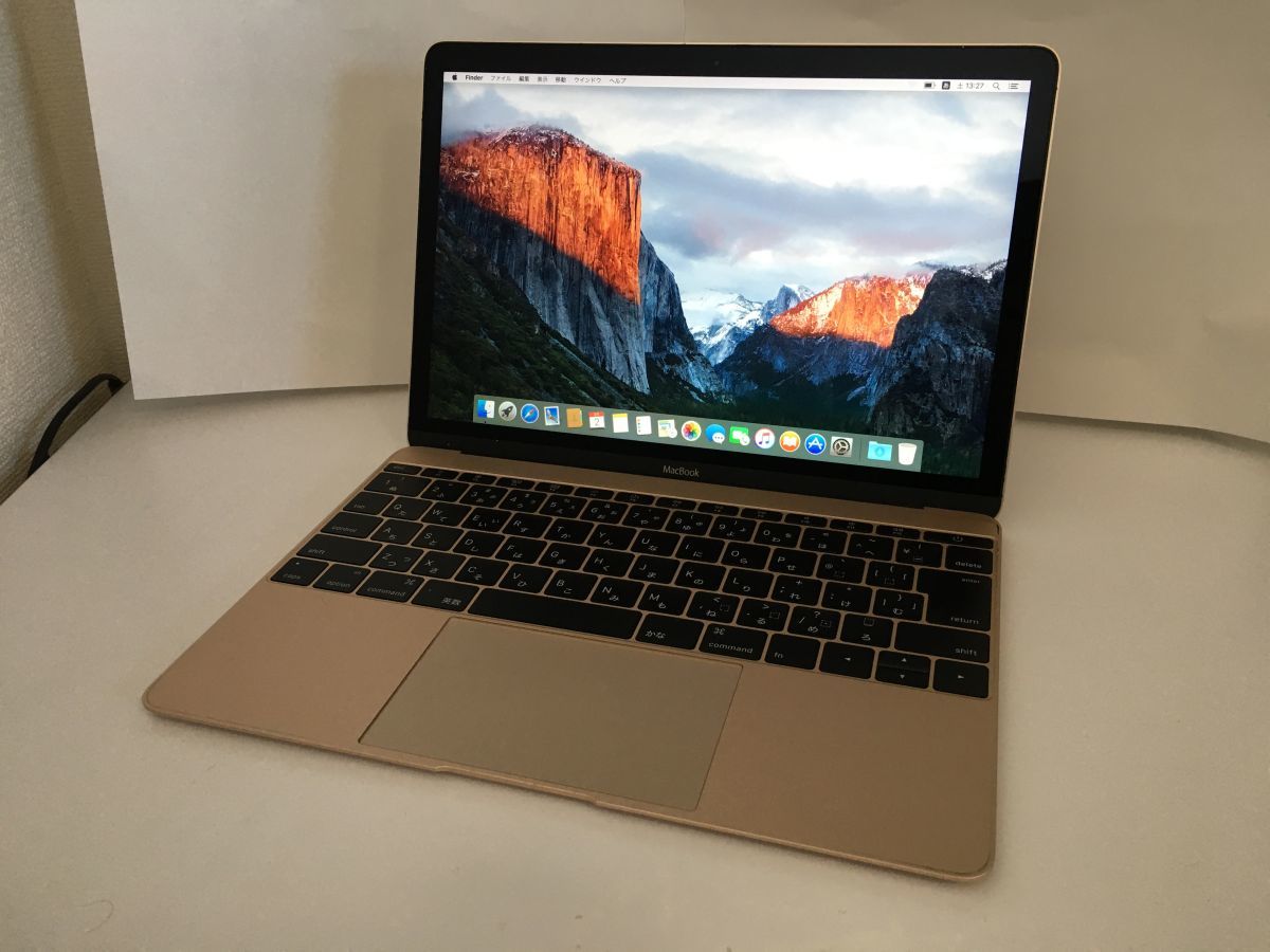 002 MacBook Retina， 12-inch， Early 2016 A1534 Core M3/8GB/256GB 