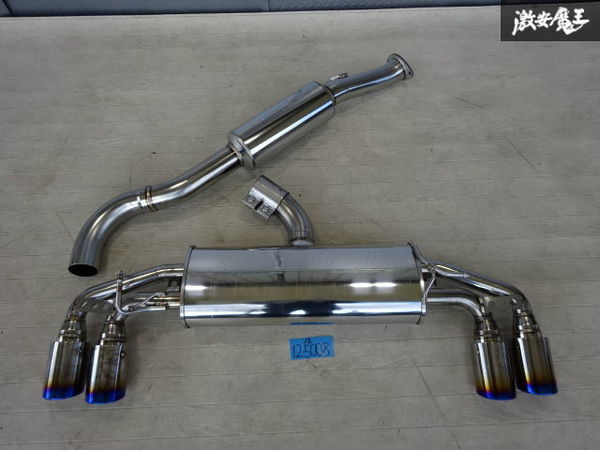 大人気，安い ワンオフ品 柿本 改 カキモト GXPA16 GRヤリス 4WD G16E-GTS ステンレス 左右4本出し マフラー チタンカラーテール 競技専用 即納(社外品)｜売買されたオークション情報、yahooの商品情報をアーカイ トヨタ用