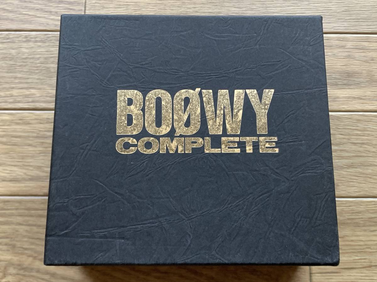CD 美品 初回限定版 BOOWY COMPLETE BOφWY コンプリート