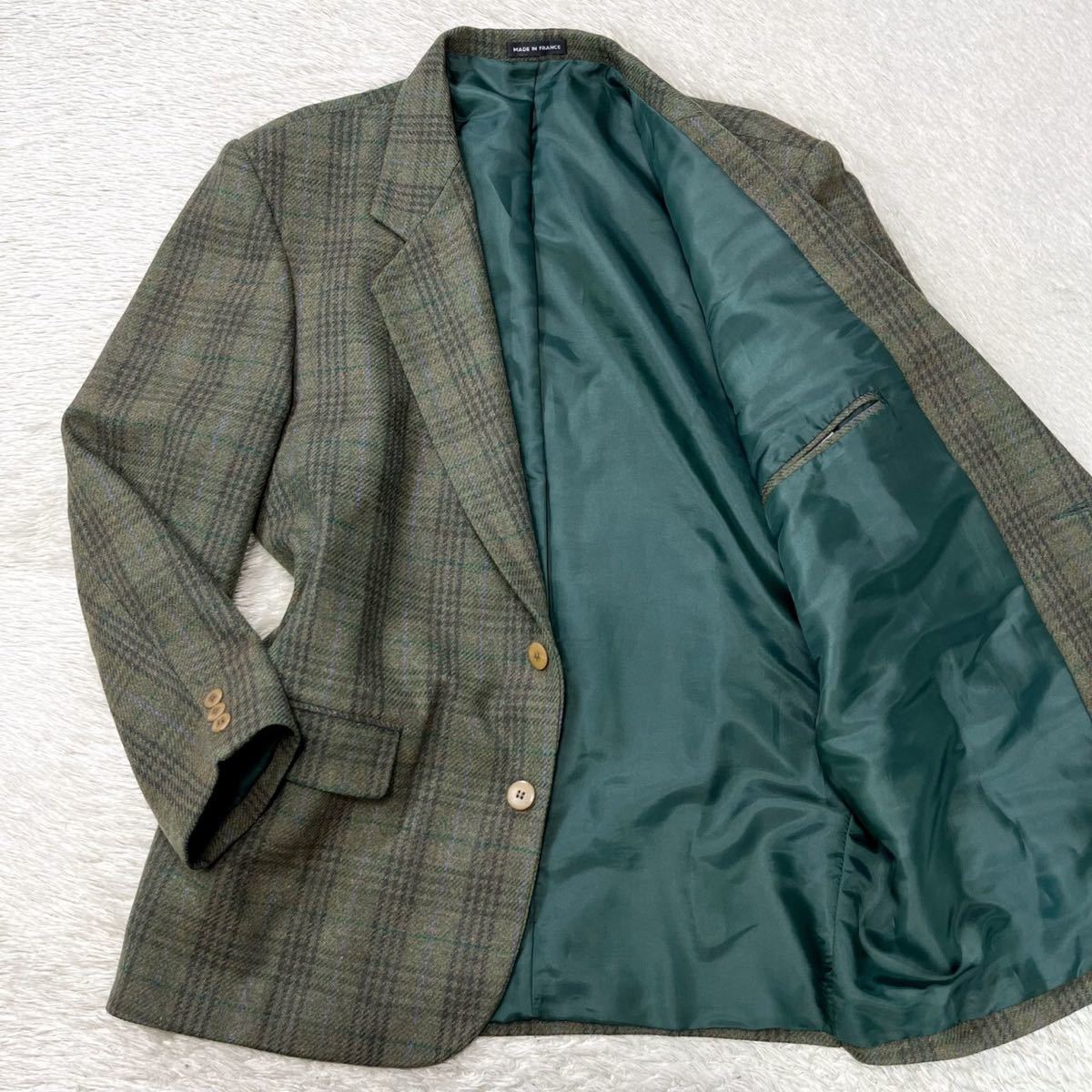 テーラードジャケット ジャケット OLIVE ハリスツイード ツイード 