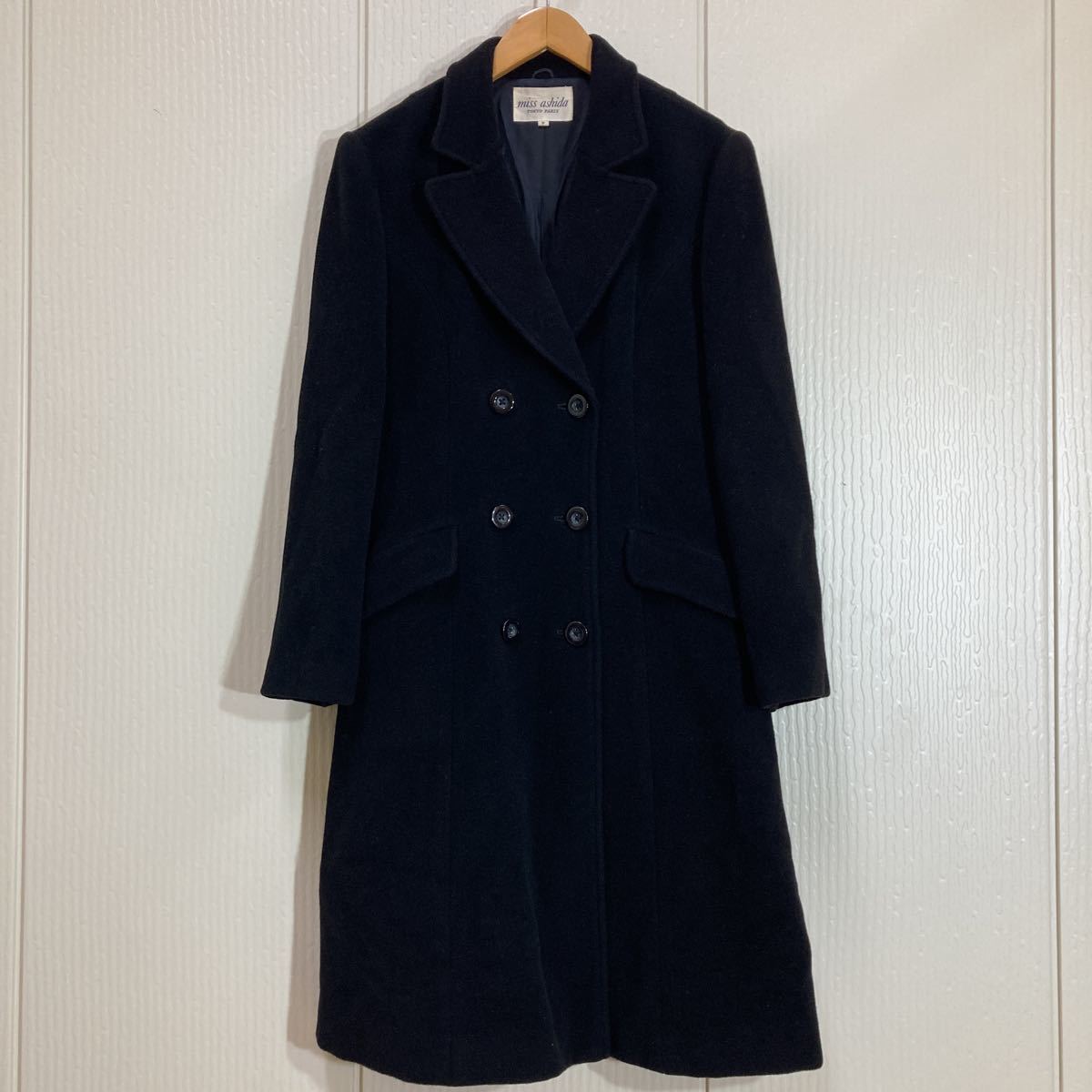 227 miss ashida ミスアシダ ウールカシミヤ ロングコート ダブル 