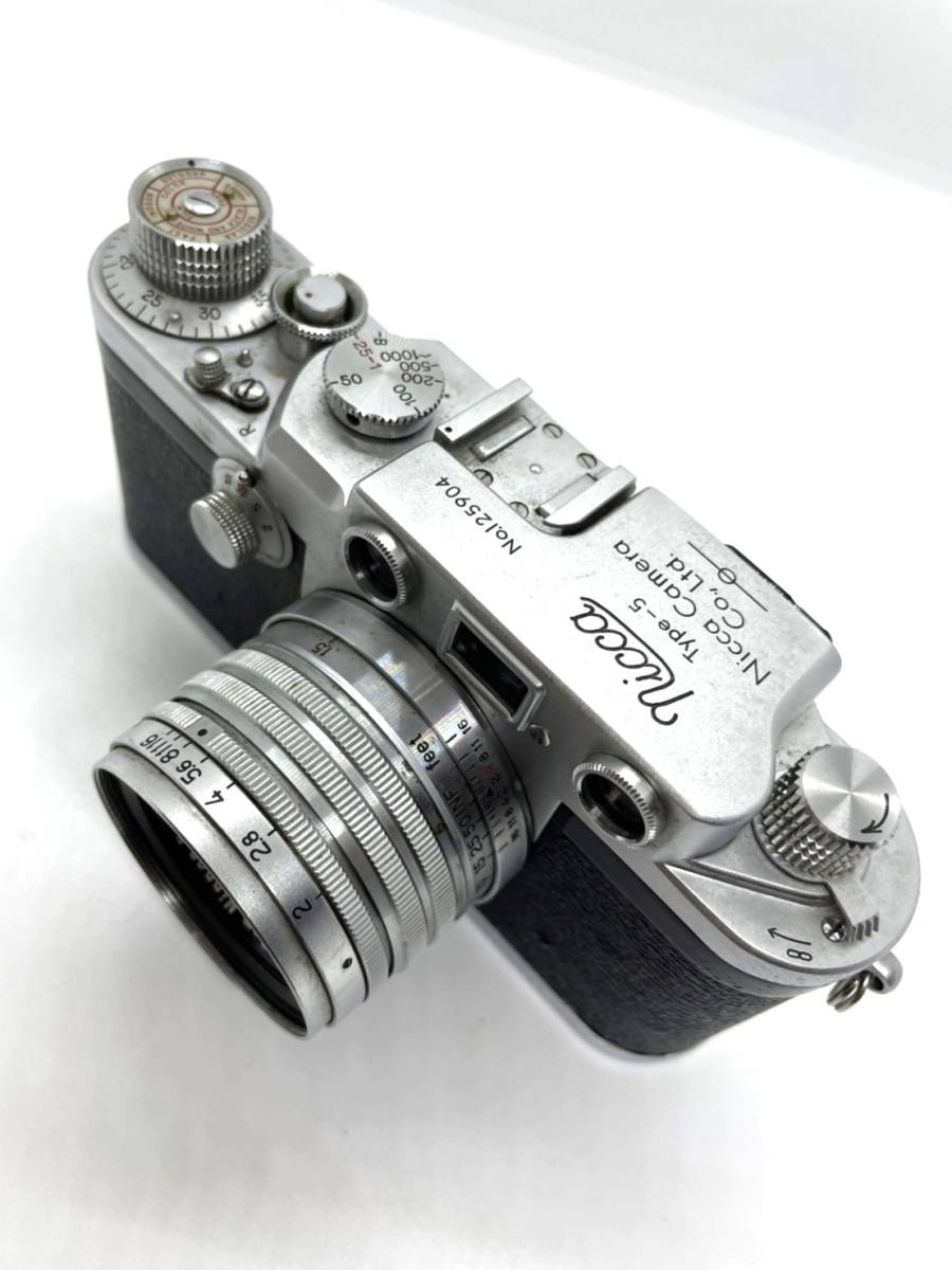 10598】No.125904 Nicca ニッカ Type-5 レンジファインダー NIKKOR-H