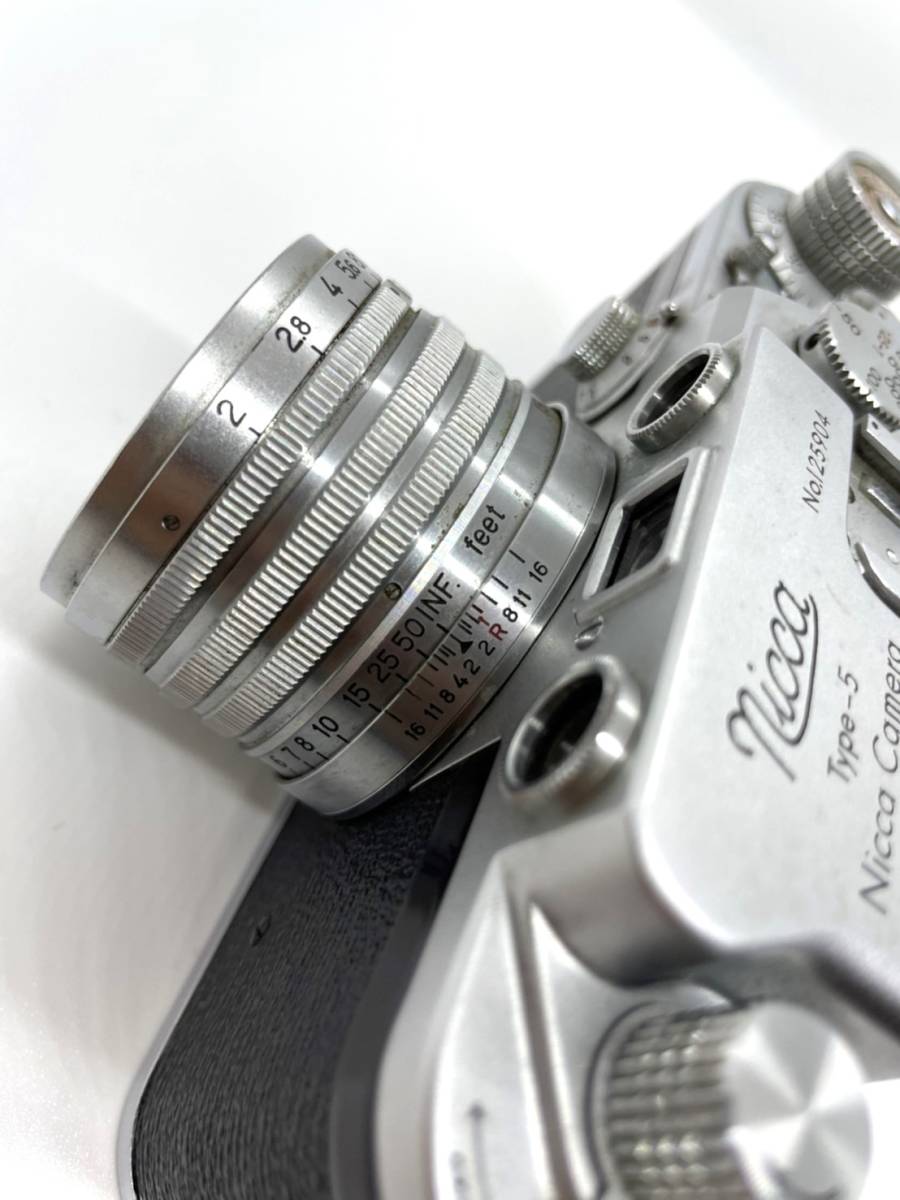 10598】No.125904 Nicca ニッカ Type-5 レンジファインダー NIKKOR-H