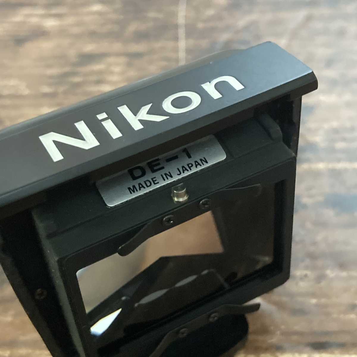 美品 ニコン Nikon F2用 アイレベルファインダー DE-1 ブラック