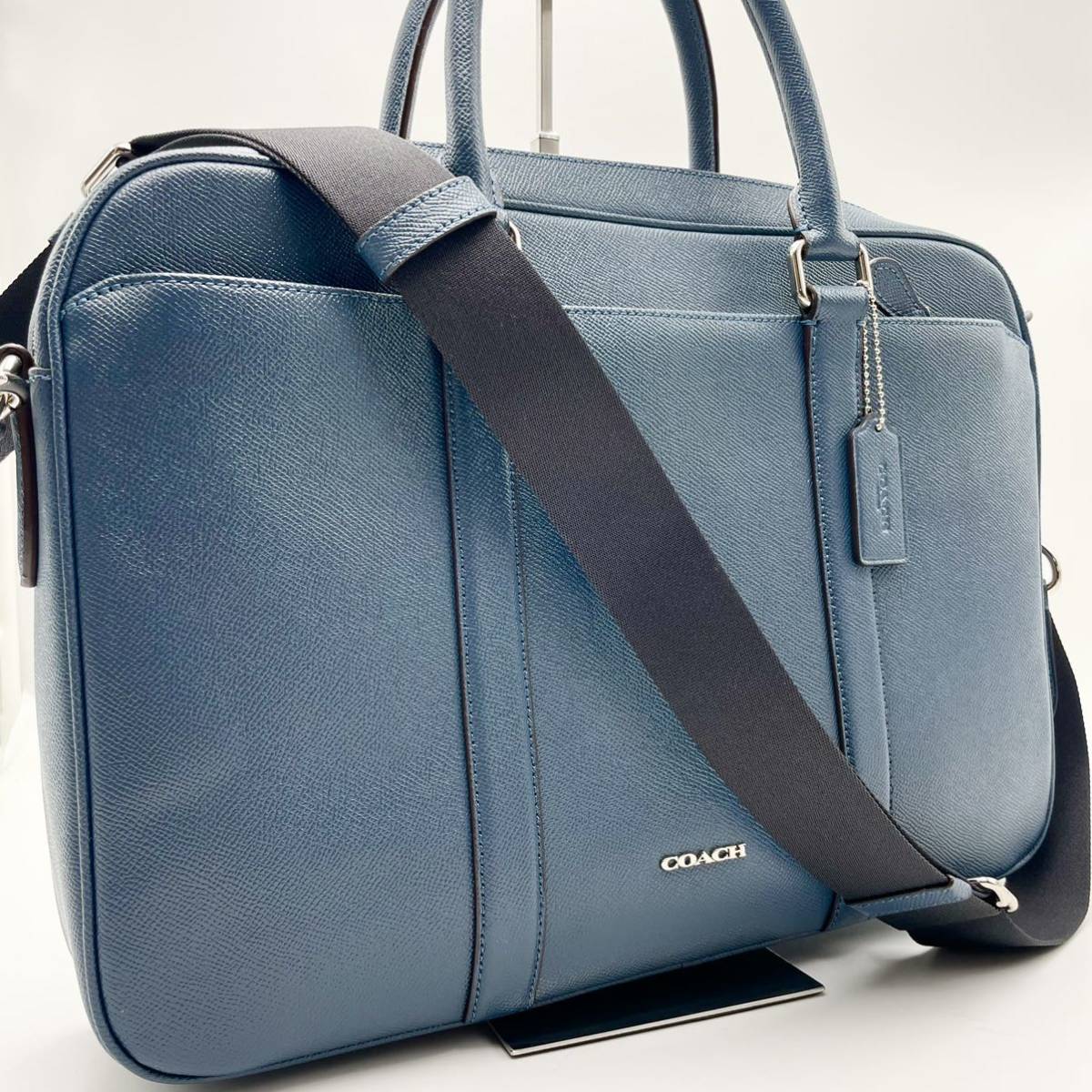 1円【極美品・超希少カラー】COACH コーチ ビジネスバッグ ブリーフ