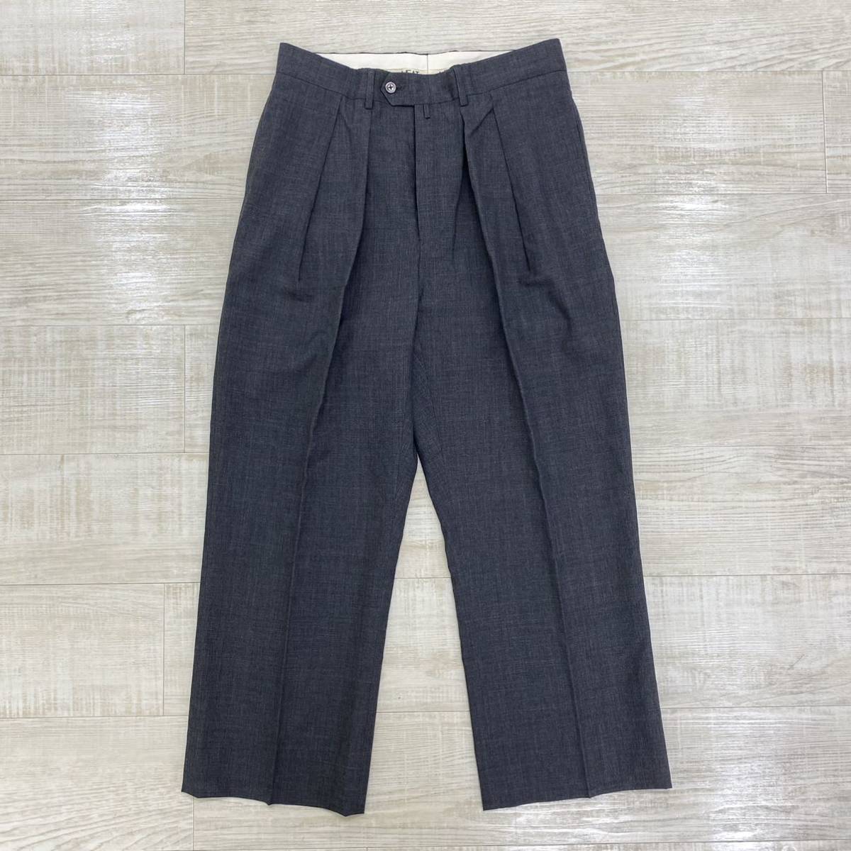 21ss 2021 NEAT ニート WASHABLE TROPICAL WIDE PANTS ウォッシャブル