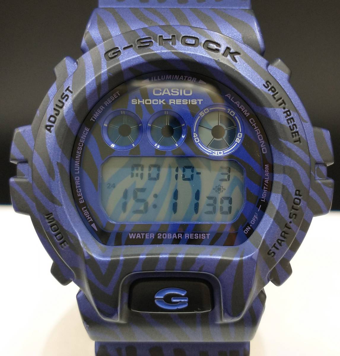 CASIO カシオ G‐SHOCK ジーショック DW-6900ZB-2JF 電池交換済み！ 紫