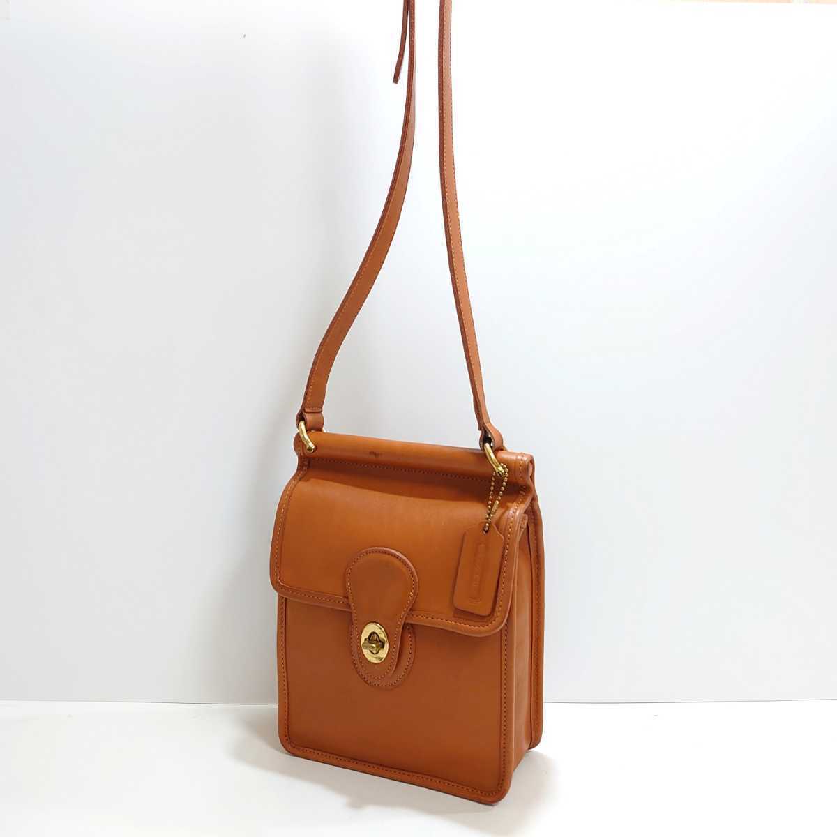 コーチ ショルダーバッグ 9930 レッド 中古 ☆良品 COACH コーチ 9930 