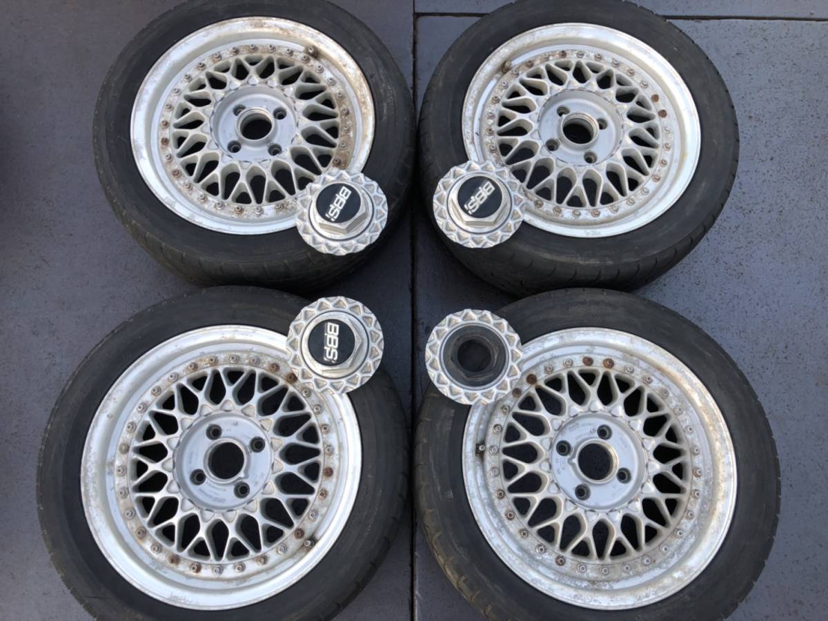 BBS RS 15インチ RS189 PCD100 0 6J 6j 4穴 - Yahoo!オークション 15 