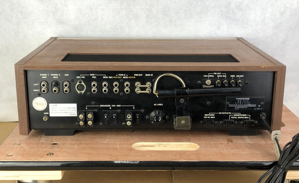 ★ジャンク品★ステレオレシーバー SX-717 Pioneer パイオニア SX-717 パイオニア ステレオレシーバー ト石PIONEER&frasl;パイオニア ジャンク Laboratory