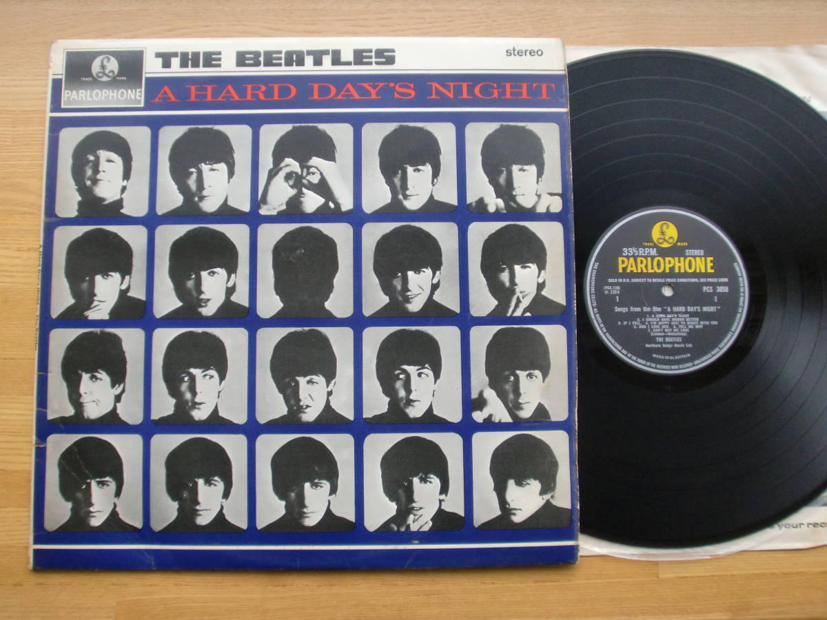 A HARD DAY&rsquo;S NIGHT/UK Org LP/STEREO/マト1/レア(A HARD DAY'S NIGHT)｜売買されたオークション情報、yahooの商品情報をアーカイブ公開 - オークファン B