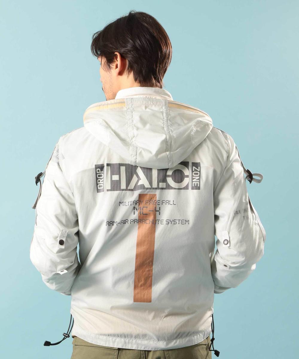 新品送料無料 AVIREX COMBINATION SEE THROUGH JACKET XL アヴィレックス コンビネーション シースルージャケット