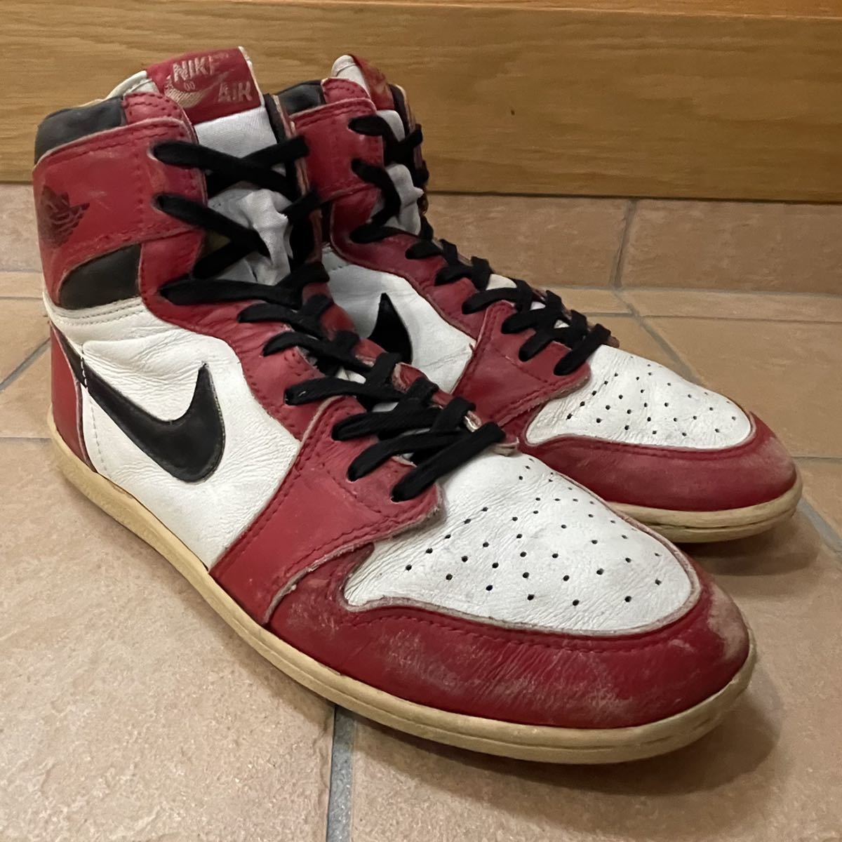1985 VINTAGE NIKE AIR JORDAN 1 HIGH CHICAGO US10.5 85年製 ナイキ 