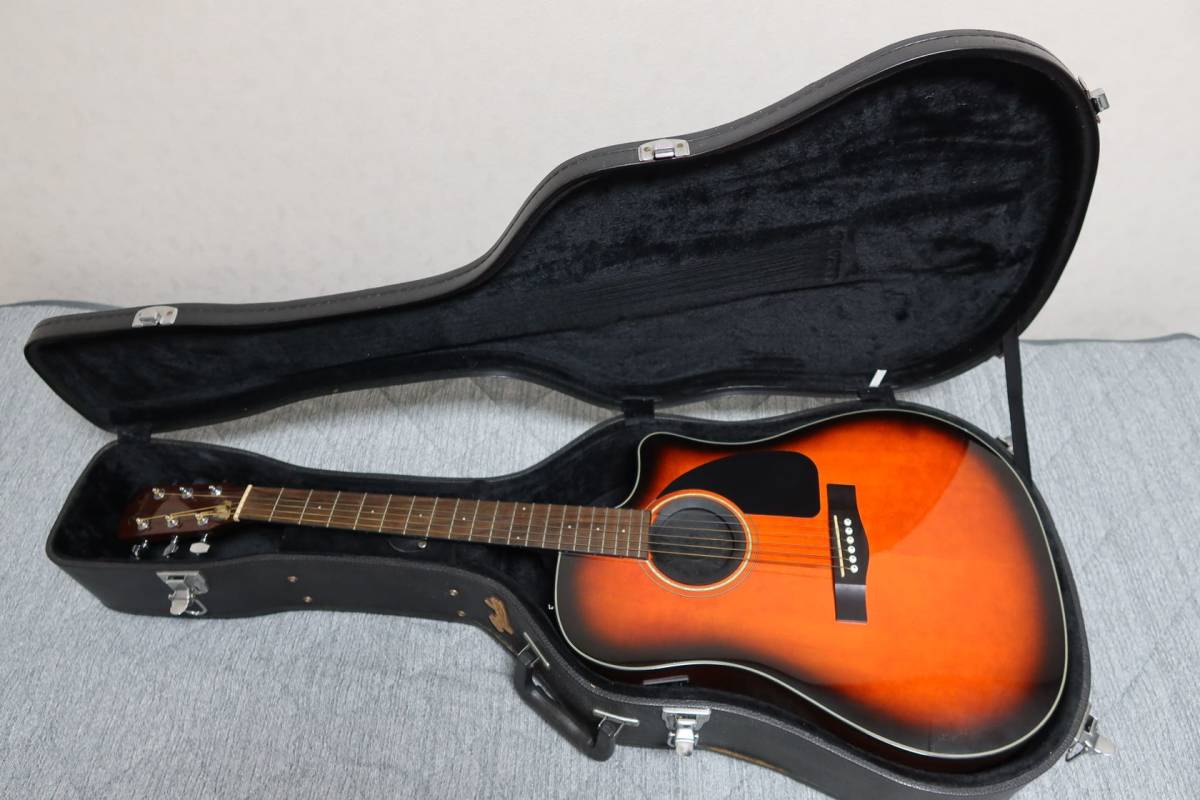 楽器・機材 Fender CD-60s アコースティックギター ギターケース付き