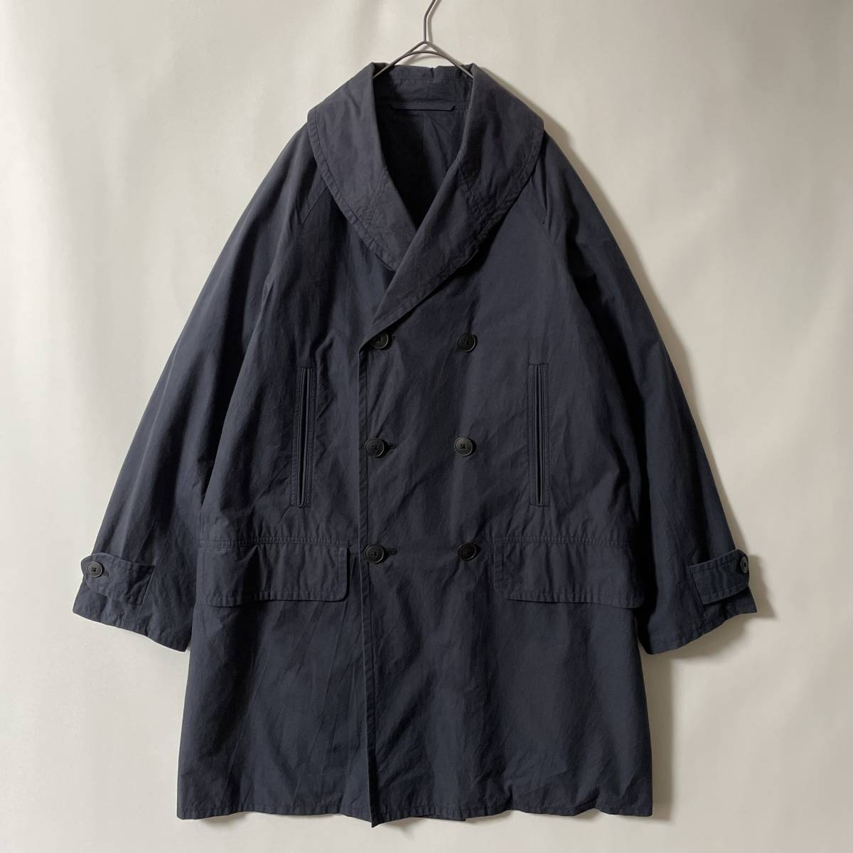 COMOLI size 2 コモリ vf -Typewriter Mackinaw Coat- タイプ COMOLI size 2 コモリ vf -Typewriter Mackinaw Coat- タイプ