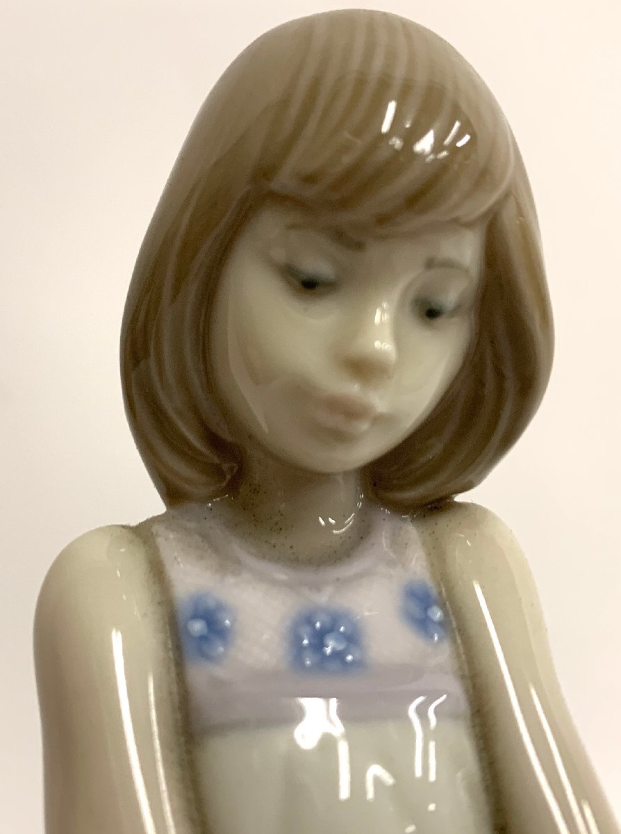 LLADRO/リヤドロ 『お花の宝物』 5605 花かご 少女 女の子 花 リアドロ