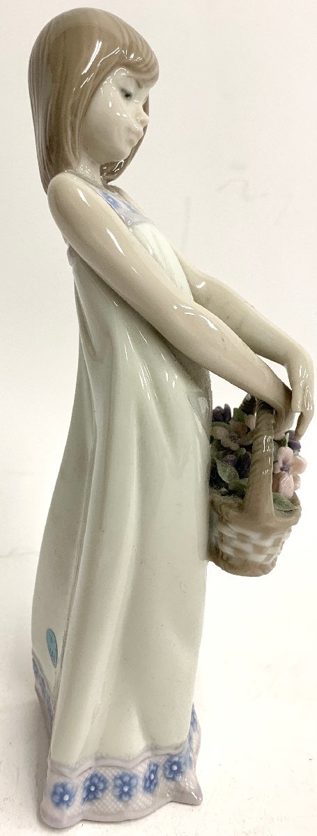 LLADRO/リヤドロ 『お花の宝物』 5605 花かご 少女 女の子 花 リアドロ