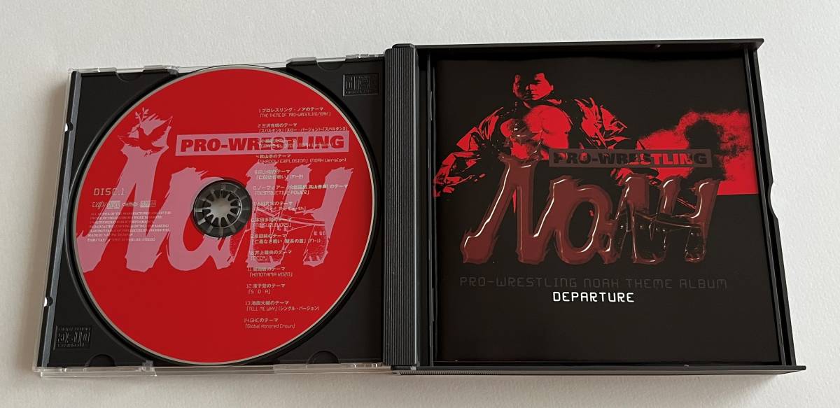 CD帯付き【PRO-WRESTLING NOAH THEME ALBUM DEPARTURE】☆2枚組 