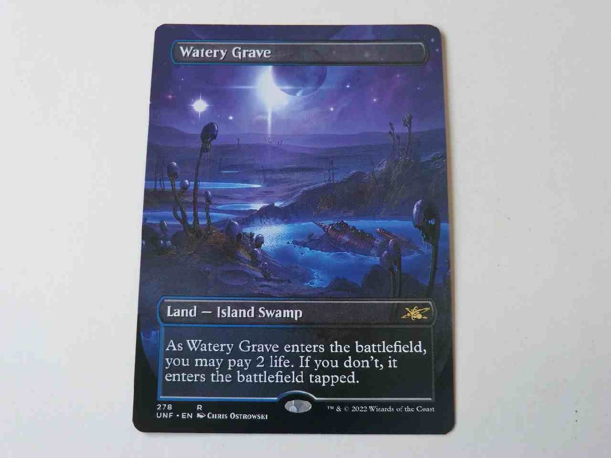 MTG 湿った墓/Watery Grave 英語 4枚 ボーダーレス