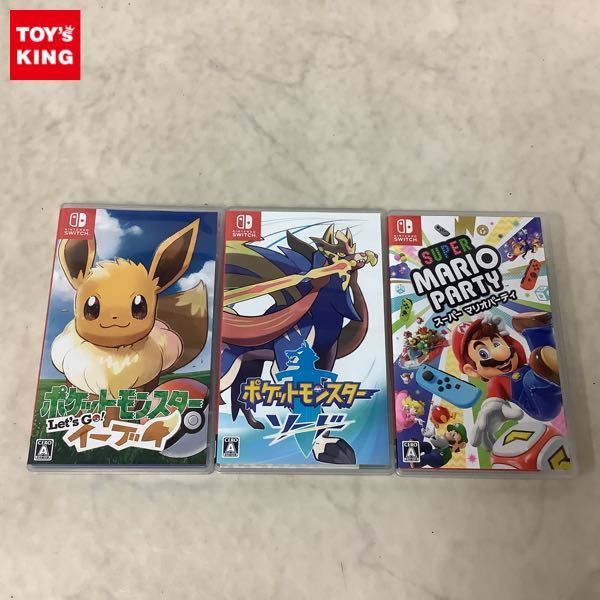 ポケットモンスター Let's Go! ピカチュウ & イーブイ セット 箱無し
