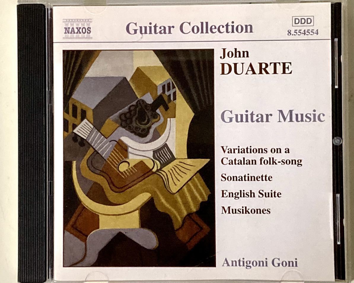 アンティゴーニ ゴーニ デュアート：ギター 音楽集 Antigoni Goni DUARTE Guitar Music デュアルテ(器楽 ...
