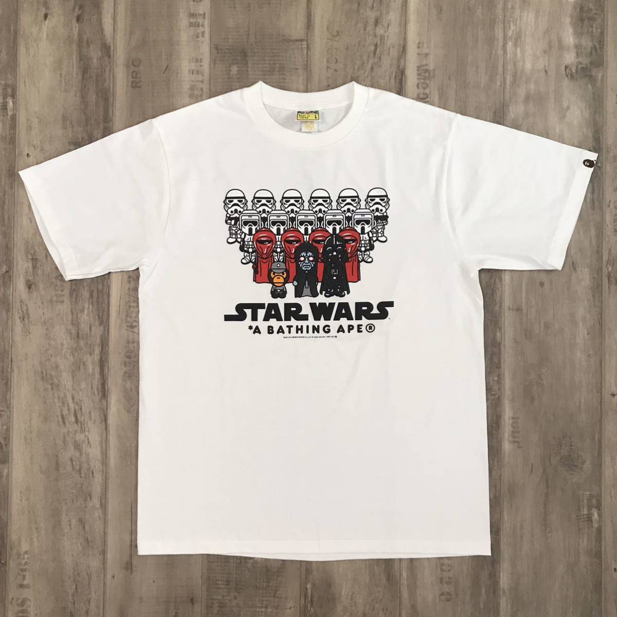 ☆新品☆ Starwars × BAPE マイロ Tシャツ Lサイズ a bathing ape
