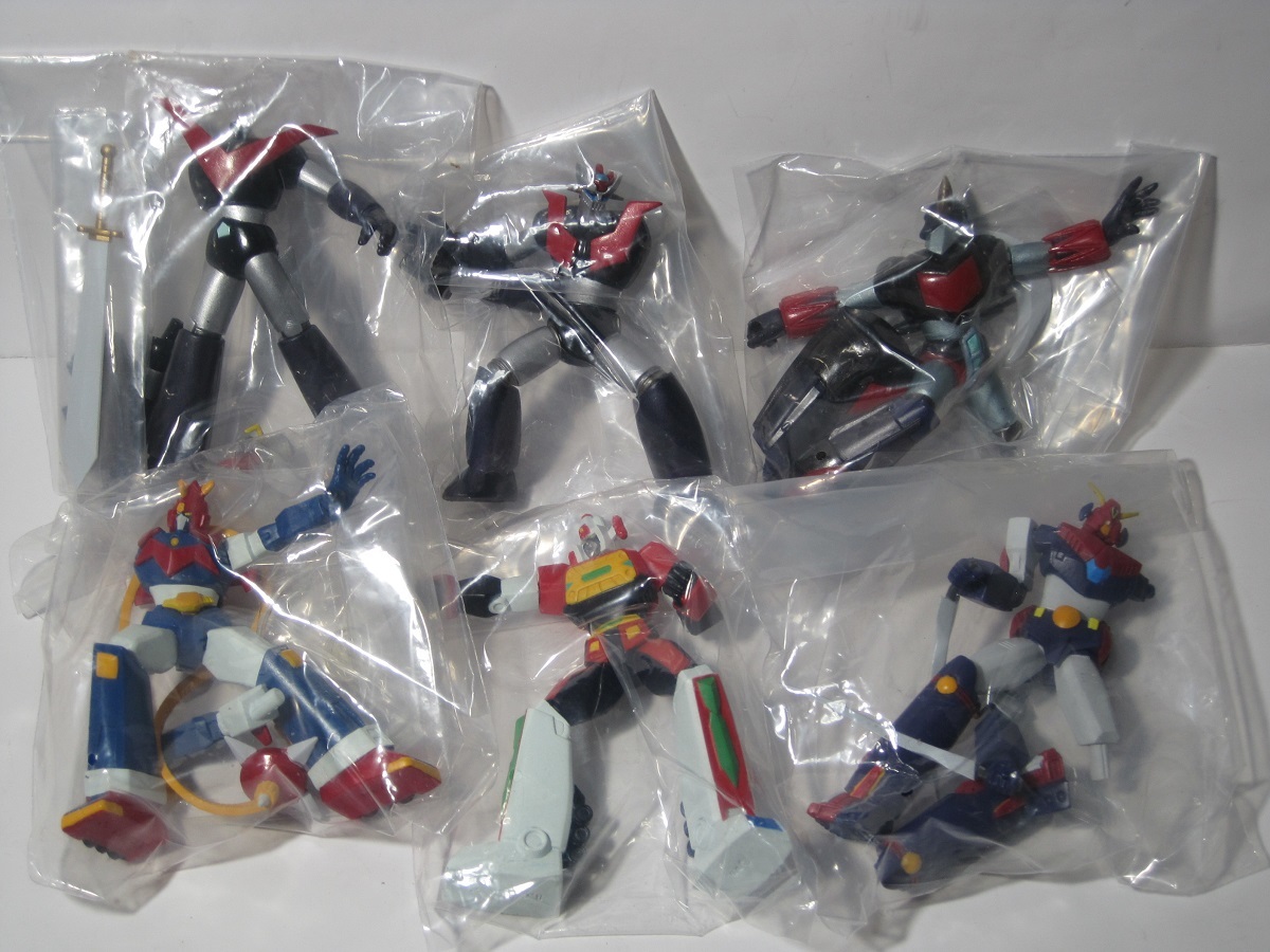 ベストポージングコレクション スーパーロボット編 全6種 マジンガー グレートマジンガー グレンダイザー コンバトラー ボルテス ダイモス