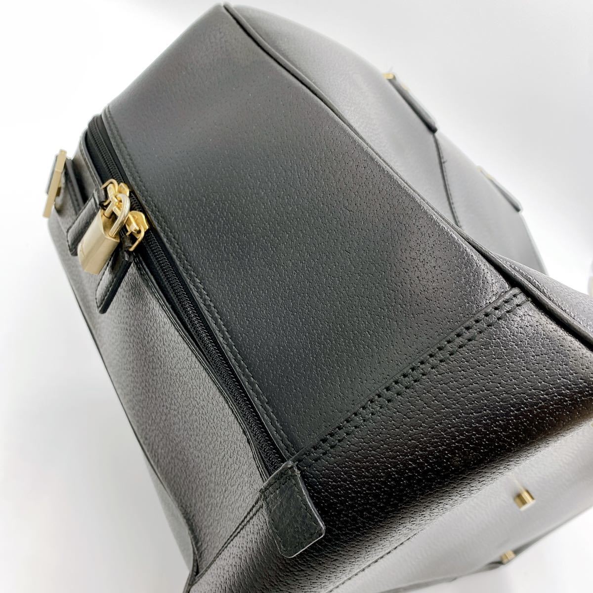 1円〜 Salvatore Ferragamo サルヴァトーレフェラガモ ボストンバッグ