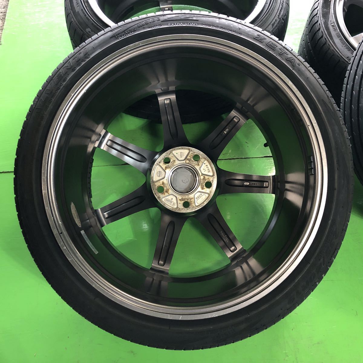 エンケイ PF07 19インチ 9J +40 5H 114.3 タイヤホイール