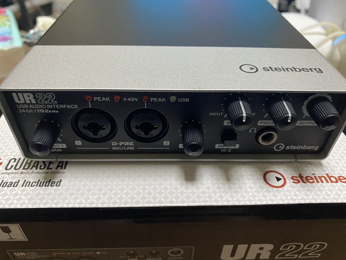 Steinberg UR 22 mkII オーディオインターフェイス 【新古品