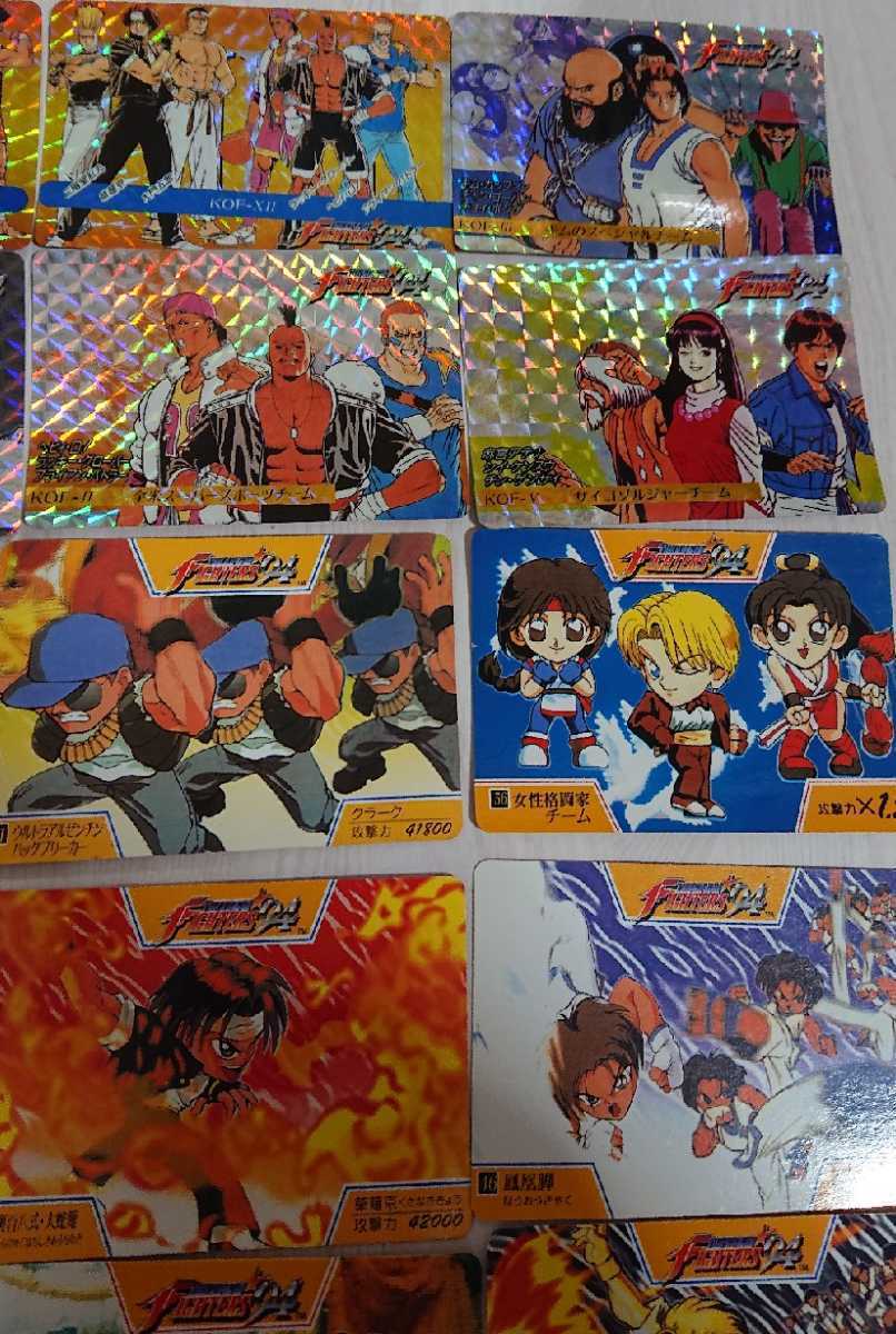 キングオブファイターズ94 カードダス キラカード9枚 ノーマル27枚 kof
