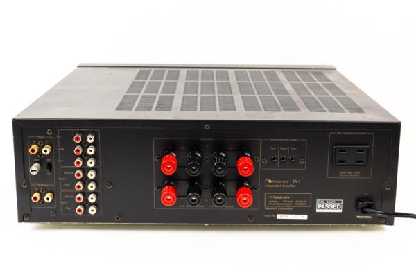 【希少】 Nakamichi IA-1 インテグレーテッド アンプ 動作品 EM-100629【ジャンク】インテグレーテッドアンプ [IA-1] Nakamichi