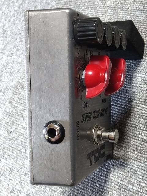 【1円スタート】 TDC 003 SUPER TONE DRIVE ギター用 エフェクター オーバードライブ SUPER TONE DRIVE drive standard 取扱説明書・元箱付！！