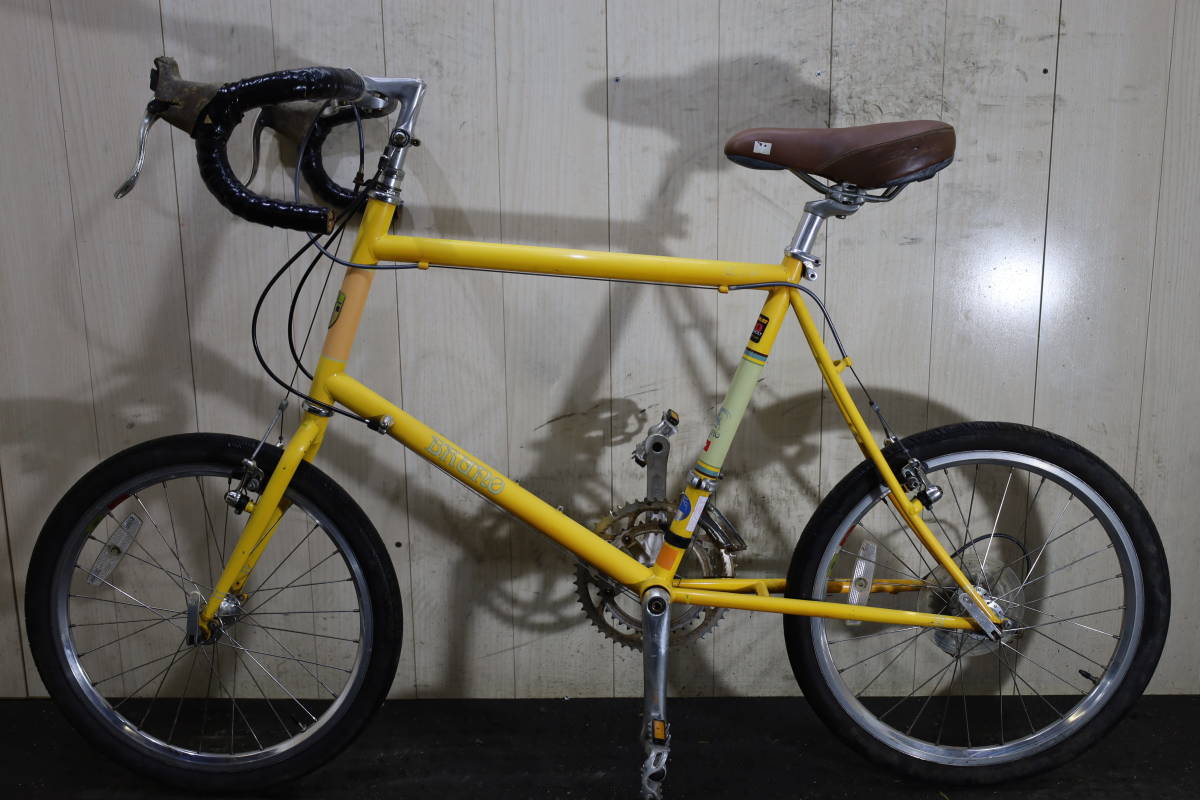 人気良品！Brunoブルーノ 20型 クロモリ 2X8S 460mm minivelo ロード 