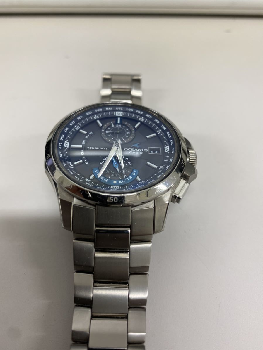 CASIO カシオ オシアナス リサイクル 電波ソーラー 電波 ☆カシオ