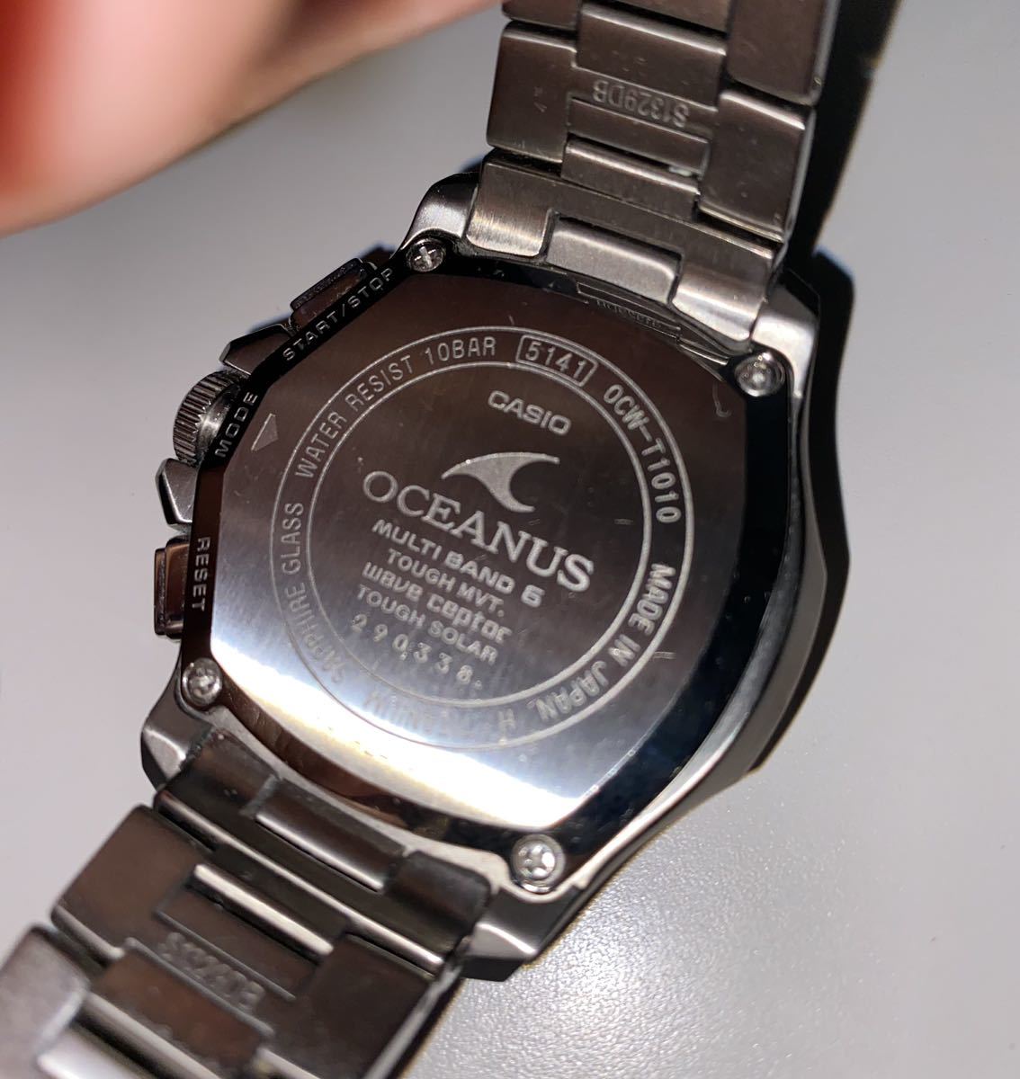 CASIO カシオ オシアナス リサイクル 電波ソーラー 電波 ☆カシオ 