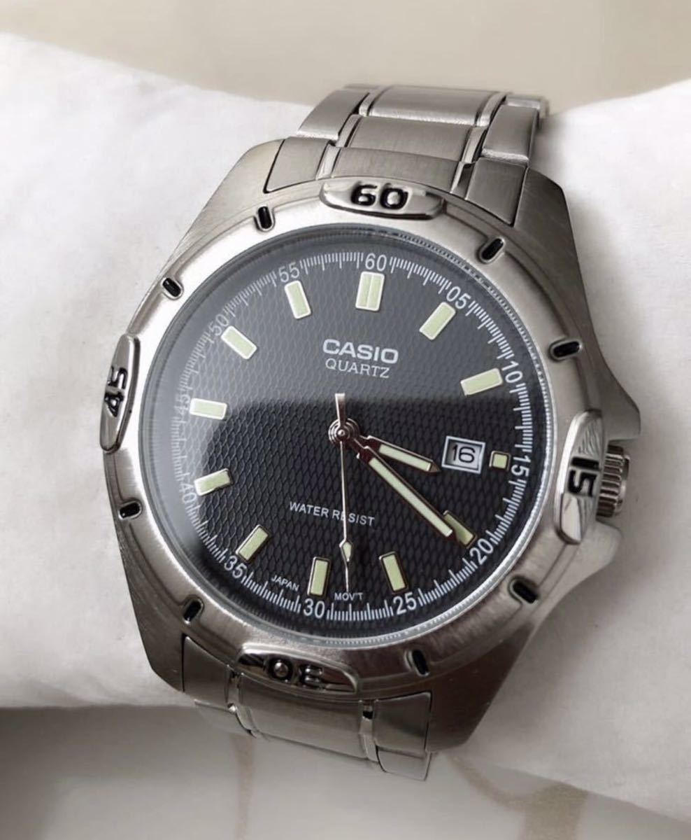 T078 極 CASIO カシオ 2784 MTP-1244 クォーツ メンズ腕時計(その他)｜売買されたオークション情報、yahooの商品 ...