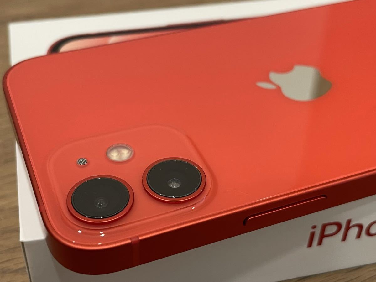 US版 シャッター無音】SIMフリー iPhone 12 mini 256GB (PRODUCT)RED 